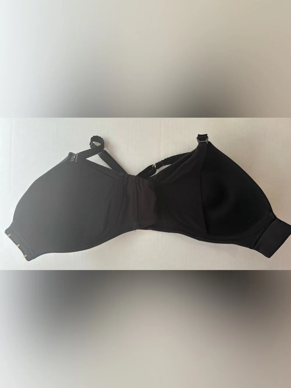 ThirdLove 24/7 Classic Nursing Bra Black 36E Front Closure Underwire Maternity